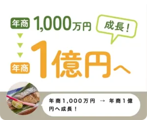エモロジの実績「年商1000万円から年商1億円へ成長させました」